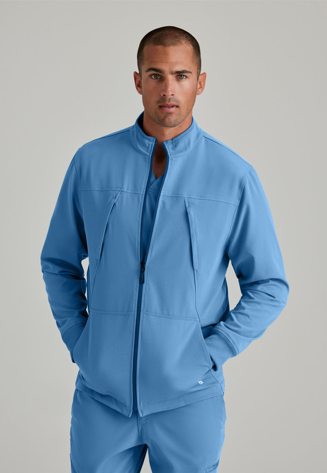 Rally Warm-Up - Ciel Blue - Jen's Scrubs