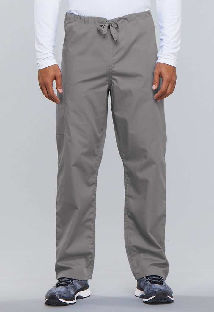 Unisex Unisex Drawstring Cargo Pant - Grey