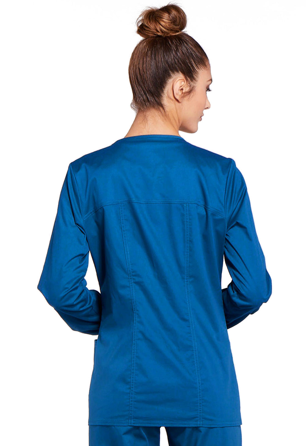 Women's Zip Front Jacket - Royal