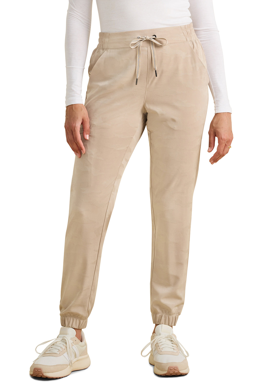 Women's Tate Jogger Camo Pant Petite - Khaki