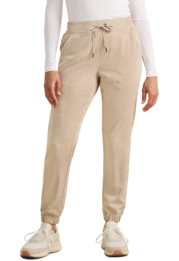Women's Tate Jogger Camo Pant Petite - Khaki