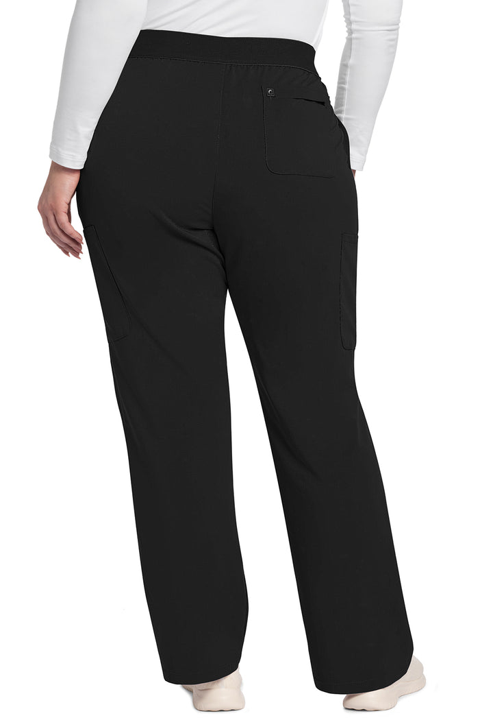 Women's Mid Rise Pull-On Moderate Flare Leg Pant - Black