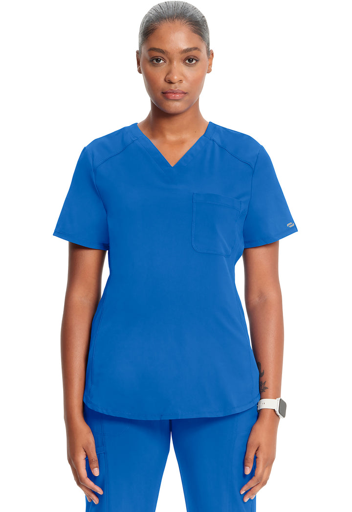 Women's Tuckable V-Neck Top - Royal