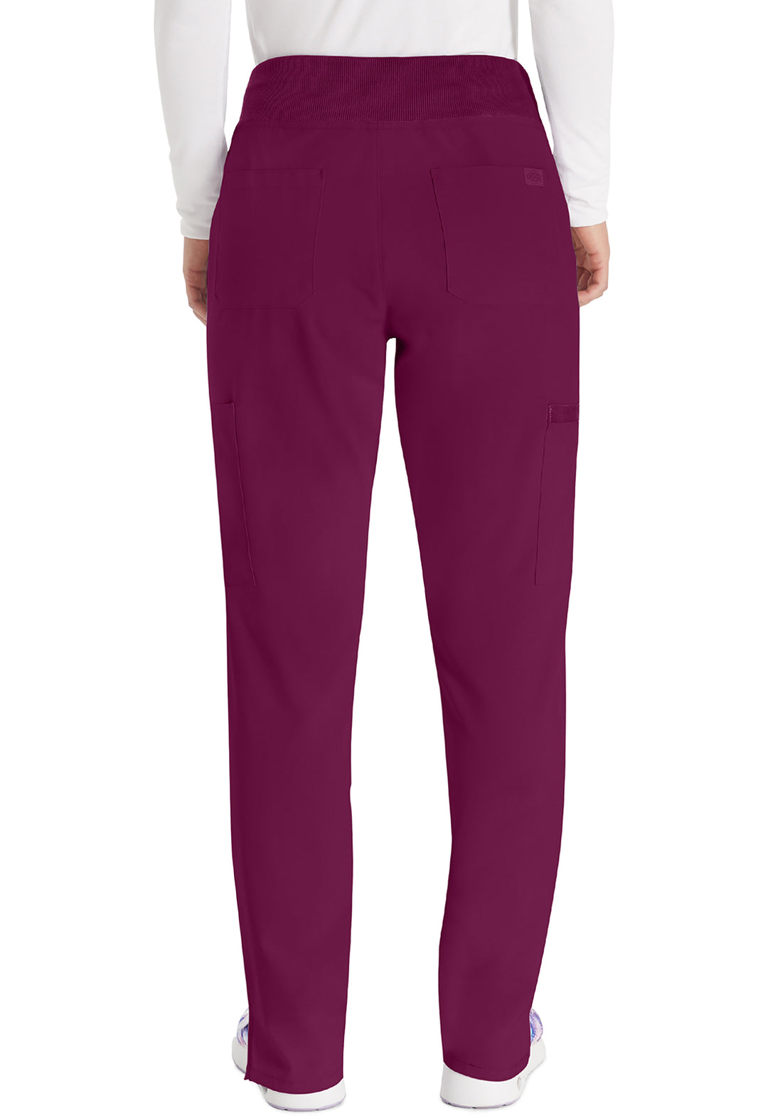 Women's Natural Rise Tapered Leg Pull-On Pant - Wine