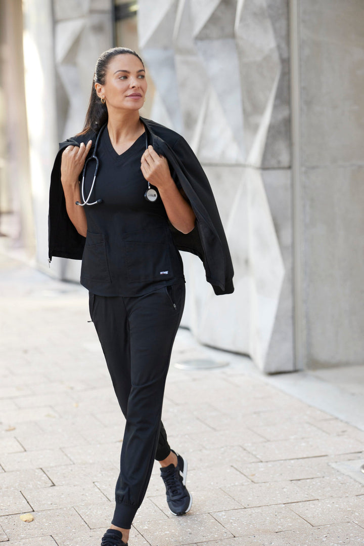 Eden Jogger - Olive - Jen's Scrubs