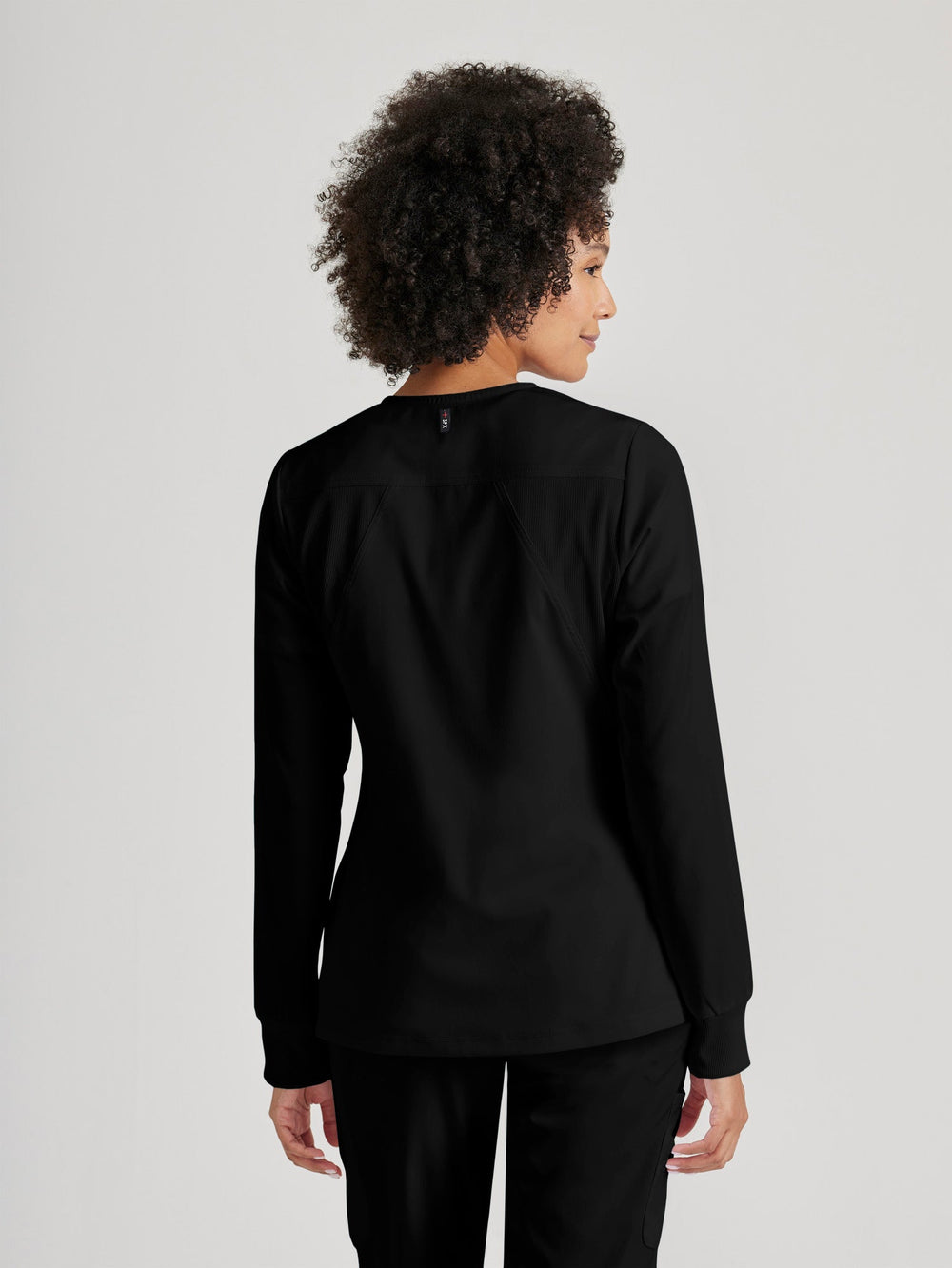Gianna Warmup - Black - Jen's Scrubs