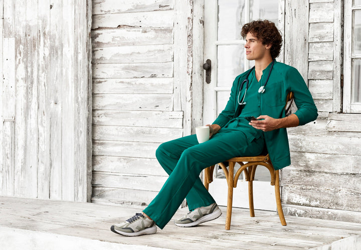 Highland Pant - Ciel Blue - Jen's Scrubs