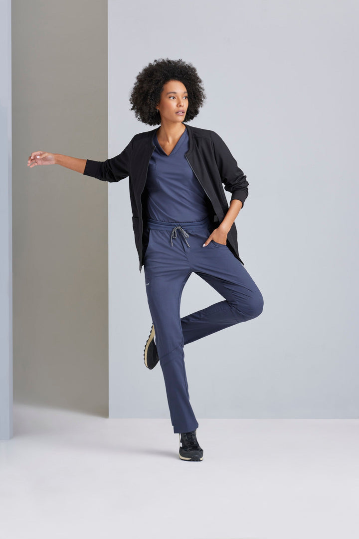 Bree Tuck-in Top - Ciel Blue - Jen's Scrubs