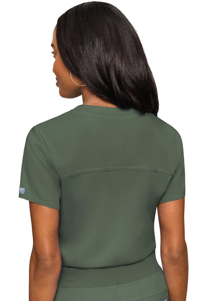 Women's V-Neck Tuck In - Olive