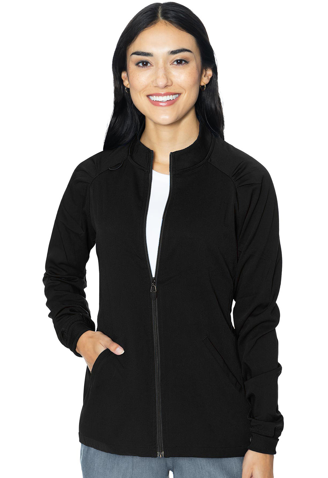 Women's Raglan Warmup - Black