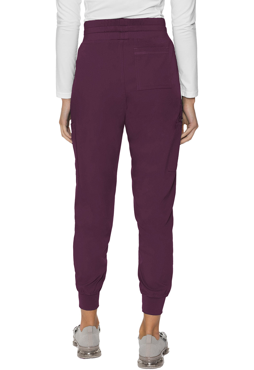 Women's Double Cargo Jogger - Wine