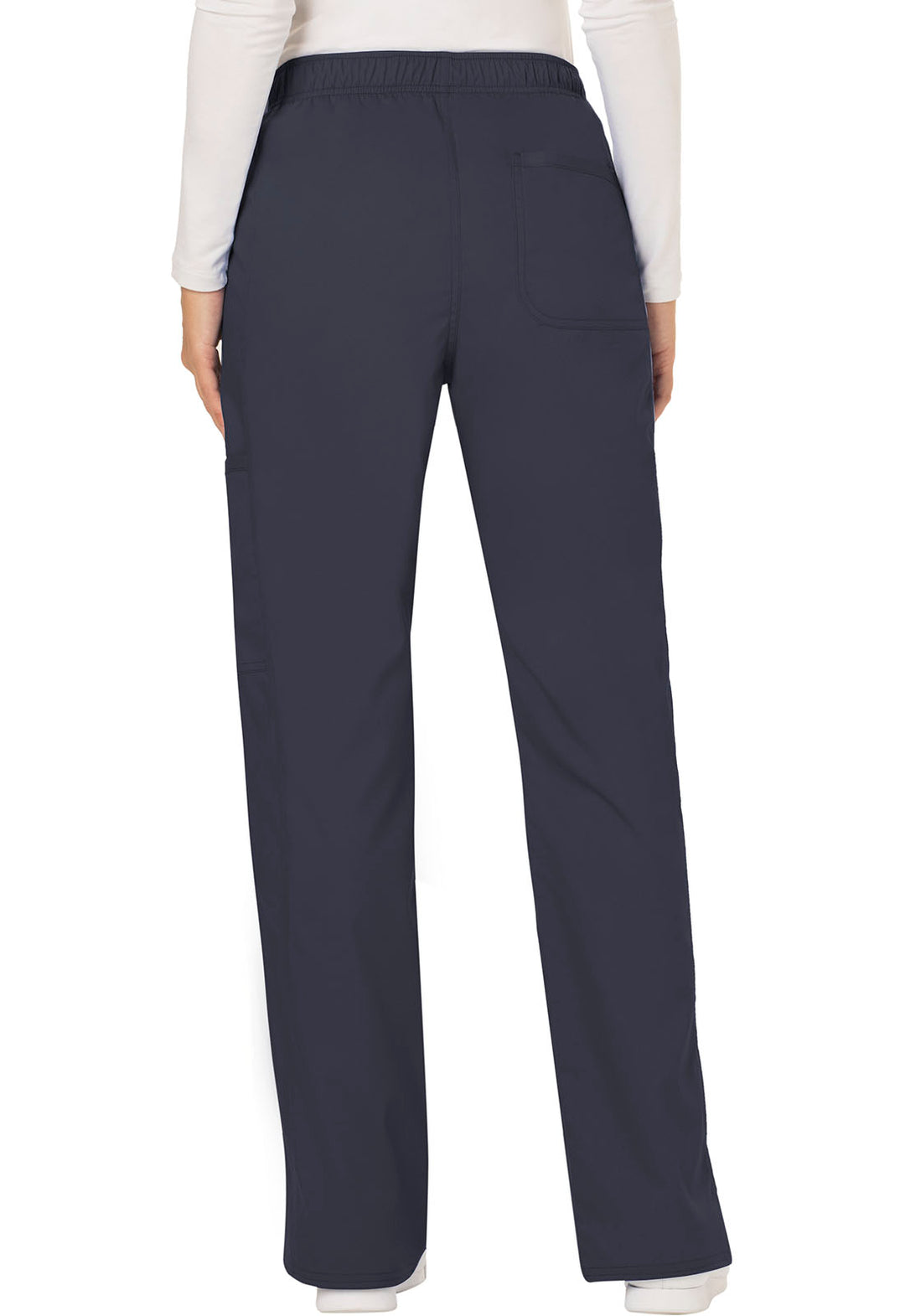 Women's Mid Rise Moderate Flare Drawstring Pant - Pewter