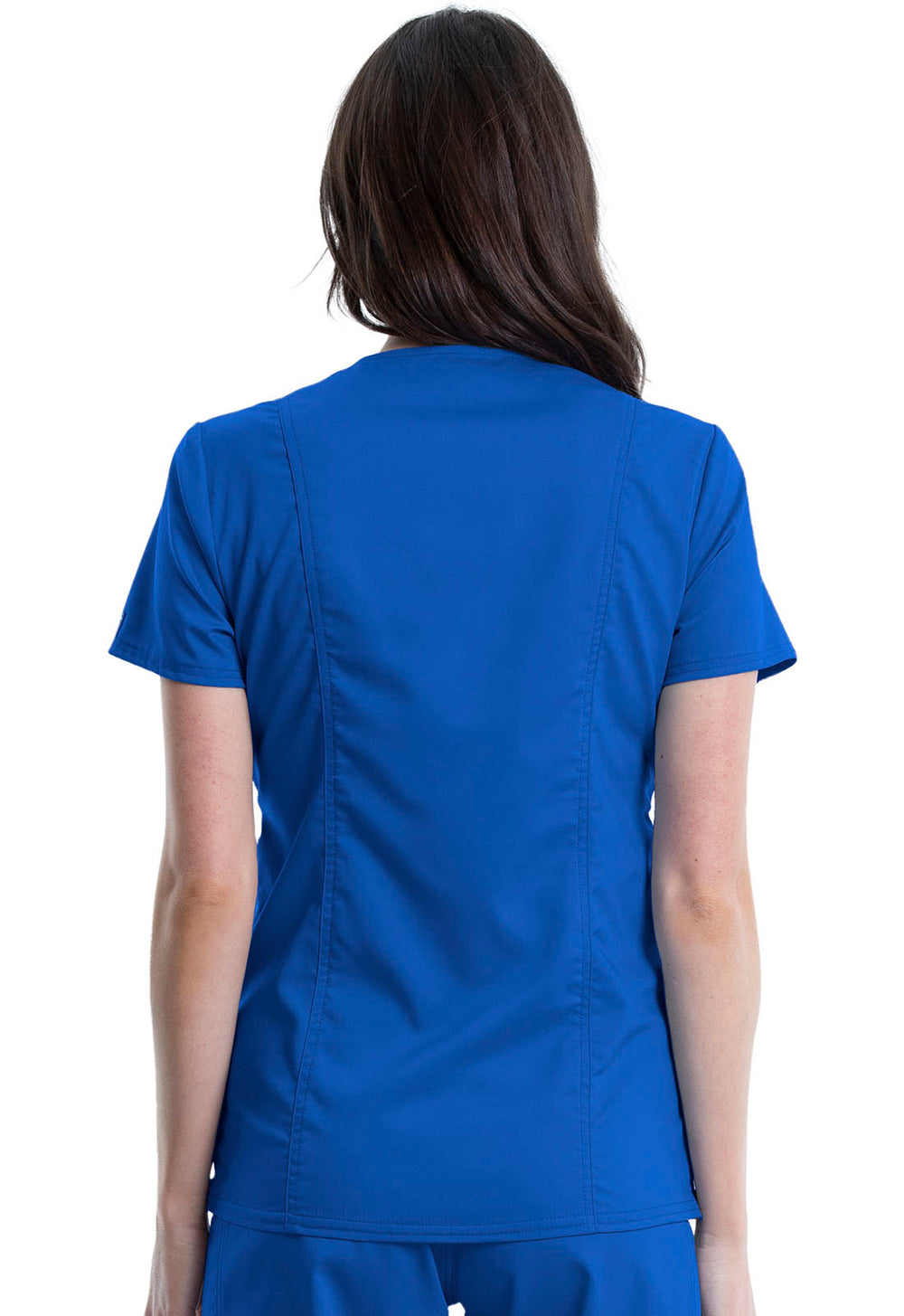 Women's Maternity Mock Wrap Top - Royal
