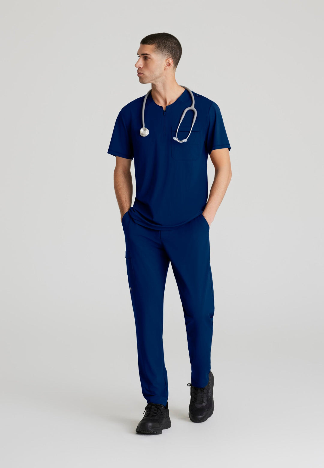 Rebound Knit Pant - Navy - Jen's Scrubs
