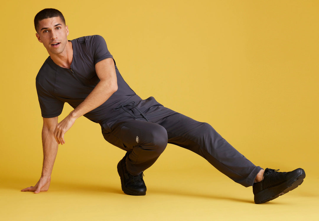 Rebound Knit Pant - Pewter - Jen's Scrubs